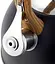 Чайник Whistling Kettle Black із нержавіючої сталі зі свистком Kamille 20 см kuh0006800 - мініатюра 3