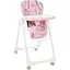 Стульчик для кормления Bambi M 5673-8 с принтом, экокожа, Pink  - миниатюра 1