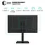 Монітор QUBE 24" B24F120HS FHD IPS 120Hz (B24F120HS) - мініатюра 4