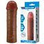 Насадка на пеніс Pretty Love Nile 16.5 см (коричневий) - мініатюра 9