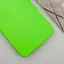 Чехол TPU GETMAN Liquid Silk Full Camera для Samsung Galaxy S21 FE Салатовый / Neon Green - миниатюра 2