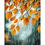 Картина за номерами на підрамнику Brushme Осінній дощ - мініатюра 1