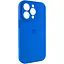 Чехол Epik Silicone Case Full Camera Protective AA для Apple iPhone 13 Pro Max 6.7 Синий/Capri Blue - миниатюра 2