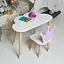 Дитячий столик Хмара та стільчик Корона фіолетова - мініатюра 1