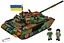 Конструктор COBI український танк ЗСУ T-72M1R (PL/UA) 2624 - мініатюра 2