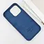 Чохол Epik Silicone case AAA with Magsafe and Animation button для Apple iPhone 16 Pro 6.3 Denim - мініатюра 5