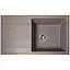 Гранітна кухонна мийка Romzha Jorum 86 Maro (801) з крилом - мініатюра 1