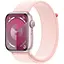 Смарт-годинник Apple Watch Series 9 GPS 45mm Pink Aluminum Case w. Light Pink S. Loop (MR9J3) - мініатюра 1