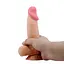 Фалоімітатор Baile Sliding Skin Bendable 7.6'' 19.4 см тілесний - мініатюра 6