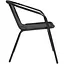 Садові меблі Chomik Bistro стіл та 2 стільці чорний - мініатюра 9
