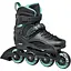 Ролики Rollerblade RB 80 W 38 Black/Light blue (1012-07400600-774-240) - мініатюра 1