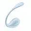 Виброяйцо Satisfyer Smooth Petal голубой - миниатюра 5