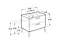 Тумба з умивальником Roca Gap 60 см A855997806 Білий - мініатюра 2