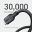 Кабель Anker 544 USB-C to USB-C - 0.9m 140W Bio-Nylon Black (6989635) - миниатюра 2