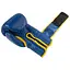 Перчатки боксерские PowerPlay PP 3021 Ukraine Blue/Yellow - 14 унций - миниатюра 5