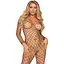 Бодістокінг Leg Avenue Off The shoulder Bodystocking One Size Black, сітка, доступ - мініатюра 1