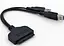 Перехідник USB 3.0 Type-A SATA III 2.5" 7+15 pin OEM - мініатюра 2