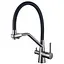 Змішувач для кухні на дві води Mixxus Premium Senna 021 graphite MI6827 Графіт - мініатюра 1
