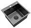 Кухонная мойка Kroner KRP Schwarze - 4545HM PVD (3.0/1.0 мм) (CV033856) - миниатюра 3
