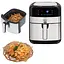 Аерофритюрниця 1700 Вт 9 програм 5 л Camry CR 6311 Air fryer - мініатюра 5