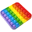 Іграшка-антистрес POP-IT PPT-S (Multicolor) Квадрат Райдужний - мініатюра 1