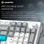 Клавиатура игровая механическая GamePro MK-305-WH Asgard Drakkar Keychron Super Red Switch Bluetooth 5.2/2.4 ГГц/USB White - миниатюра 12