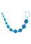 Анальний ланцюжок Toy Joy Thai Toy Beads 25 см (блакитний) - мініатюра 2