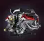Конструктор двигателя V8 Ferrari F40 LM аккумуляторный мотор с приложением STEM конструктор двигателя внутреннего сгорания для детей и взрослых, 700 деталей - миниатюра 8