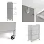 Шафа для зберігання Wall Sticker мобільна розкладна триярусна зі сталі 70х36х112.8 см світло-сіра SW-00002116 - мініатюра 3