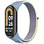 Ремінець Nylon New для Xiaomi Mi Band 8/9/10 Azure / Yellow - мініатюра 1