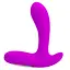 Масажер простати Pretty Love Backie Prostata Stimulator, 12.5 см фіолетовий - мініатюра 1