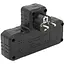 Розетка-двійник із заземленням Voltronic F-303 Black 2 розетки+3USB(1А)+Type-C 2500W 10A 220V - мініатюра 2