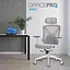 Крісло офісне Officepro Atlas OC630-W-LG-LG White/Light Gray (OC630-W-LG-LG) - мініатюра 16