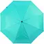Женский складной зонтик механический Happy Rain 96 см бирюзовый - миниатюра 1