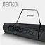 Коврик для йоги и фитнеса EasyFit TPE+TC 6 мм двухслойный черный-фиолетовый - миниатюра 6