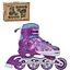 Ролики Profi A4146-M-V розсувні, шнурівка + бакля, діаметром 70 мм ПУ, розмір 35-38 фіолетові - мініатюра 4