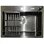 Кухонна мийка Romzha Arta U-550S BL - мініатюра 1