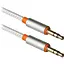 Кабель Defender AUX 3.5 мм M - 3.5 мм M 1.2 м белый JACK01-03 (87513) - миниатюра 1