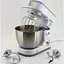 Стационарный миксер тестомес Rainberg RB-8082 с металлической чашей планетарное вращение 5л 3200Вт Белый - миниатюра 2