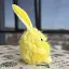 Великодній зайчик "Сонячний пух" жовтий великий MIS LT - мініатюра 3