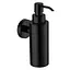 Дозатор для рідкого мила металевий, de la noche Volle Ronda 2535.230204, Чорний матовий - мініатюра 1