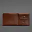 Шкіряне портмоне-купюрник 8.0 світло-коричневе - мініатюра 5