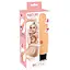 Вибратор Nature Skin Big Vibe 23 см телесный - миниатюра 9