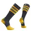 Шкарпетки чоловічі Smartwool Snowboard Targeted Cushion Stripe Extra Stretch OTC 38-41 Сірий-Жовтий - мініатюра 2
