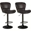 Комплект барных стульев Costway Dantes со спинкой в стиле Loft - миниатюра 1