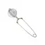 Ситечко щипцы для заваривания чая и кофе из нержавеющей стали (диаметр сита 4.5 см), Kitchen Master Серебристый 85071 - миниатюра 1