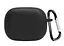 Чохол-накладка DK для Realme Buds T300 Silicone Candy Friendly з карабіном (017219) (black) - мініатюра 2