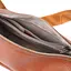 Зручна напівкругла сумка для жінок з натуральної шкіри Vintage 22906 коричнева - мініатюра 7