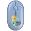 Мышь беспроводная 2E MF300 Flora Mallow Silent Blue (2E-MF300WFLORABL) - миниатюра 1