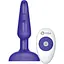Анальна пробка B-Vibe Trio Plug 13.5 см (фіолетовий) - мініатюра 1